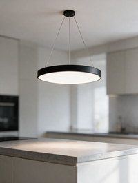 Modern Round Pendant Light | Adjustable Dimmable Ceiling Fixture