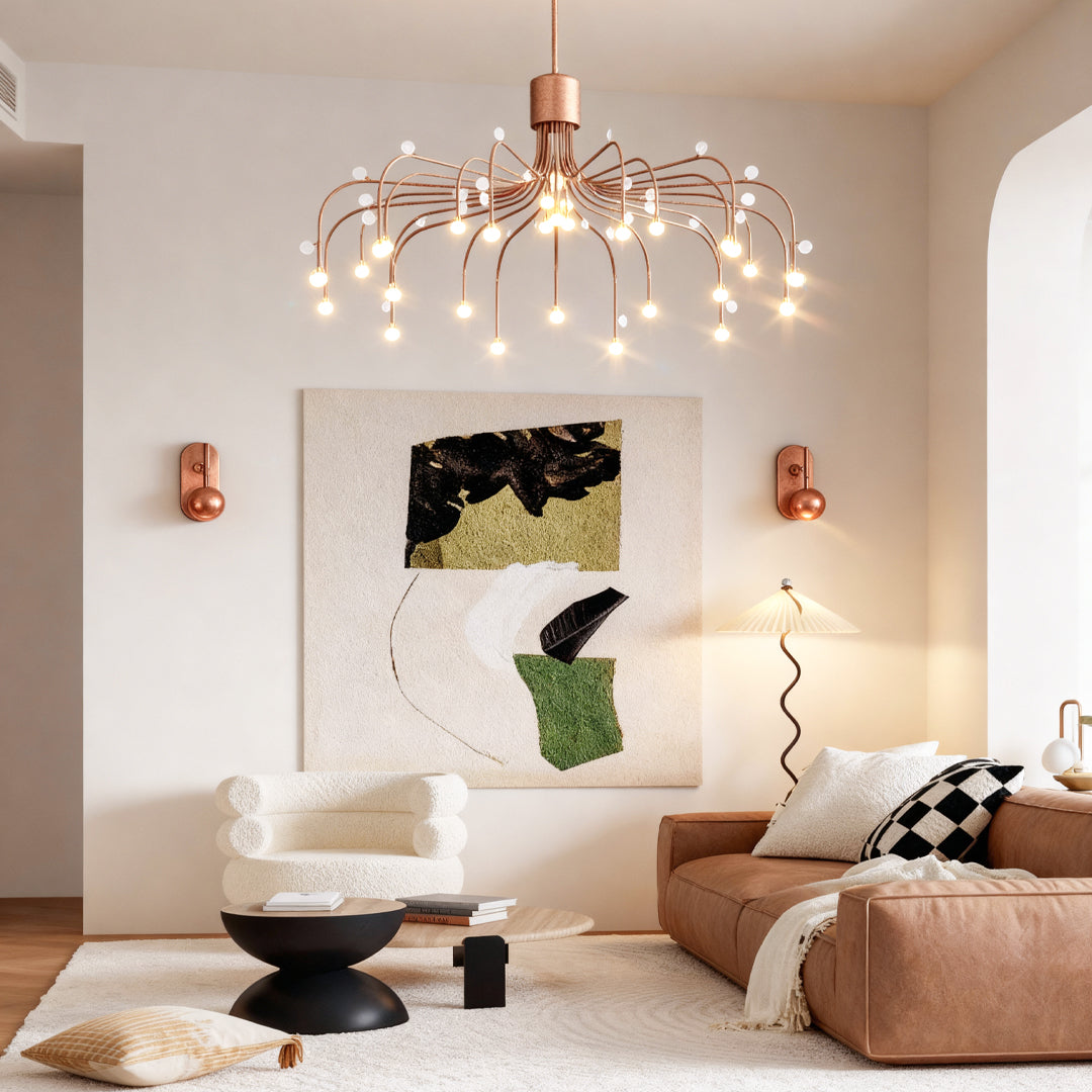 Luminara | Elegant Adjustable Modern Retro Chandelier Light 2