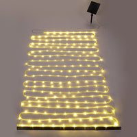 Solar LED Strip Lights — Flexible Outdoor Starry Rope, IP68