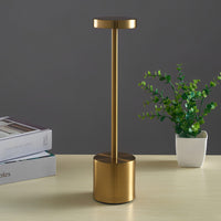Rod Cordless Table Lamp — Aluminium USB Rechargeable Reading Light
