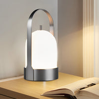 Portable Lantern Table Lamp — Cordless USB, Four-Level Dimming