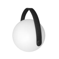 Frosted Glass Sphere Table Lamp — Cordless RGB Ambient LED