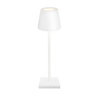 Top Hat Cordless Table Lamp — Aluminium Rechargeable Touch Dimming