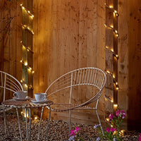 Hemp Rope Patio String Lights — Solar LED, 5m or 10m