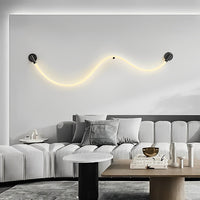 Flexible Rope Wall Light - Minimalist LED Linear Sconce