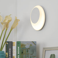 Oval LED Wall Sconce — Aluminium and Acrylic, Warm White 3000K