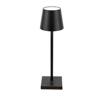 Top Hat Cordless Table Lamp — Aluminium Rechargeable Touch Dimming
