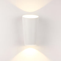 Up and Down Outdoor Wall Light — 10W Aluminium Cylinder Sconce