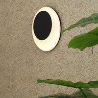 Oval LED Wall Sconce — Aluminium and Acrylic, Warm White 3000K