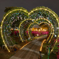 Solar LED Strip Lights — Flexible Outdoor Starry Rope, IP68
