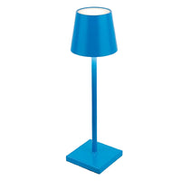 Top Hat Cordless Table Lamp — Aluminium Rechargeable Touch Dimming