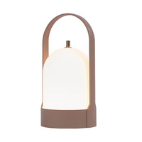 Portable Lantern Table Lamp — Cordless USB, Four-Level Dimming