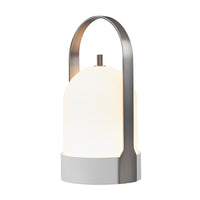 Portable Lantern Table Lamp — Cordless USB, Four-Level Dimming
