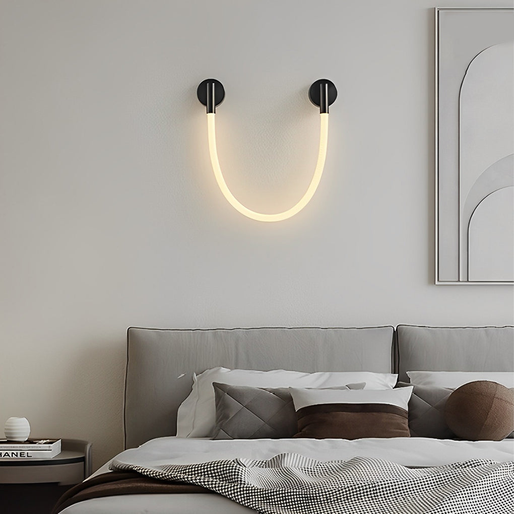 Flexible Rope Wall Light - Minimalist LED Linear Sconce