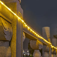 Solar LED Strip Lights — Flexible Outdoor Starry Rope, IP68