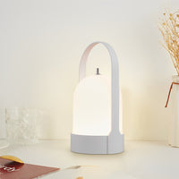 Portable Lantern Table Lamp — Cordless USB, Four-Level Dimming