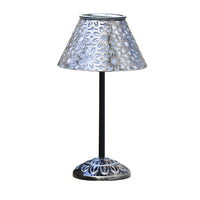 Verandah Solar Table Lamp — Cordless Metal Outdoor LED