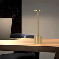 Rod Cordless Table Lamp — Aluminium USB Rechargeable Reading Light