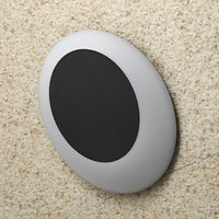 Oval LED Wall Sconce — Aluminium and Acrylic, Warm White 3000K