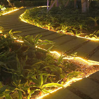 Solar LED Strip Lights — Flexible Outdoor Starry Rope, IP68
