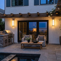 EconicStone | Elegant Waterproof Stainless Steel Outdoor Wall Sconce 3