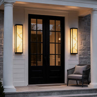 EconicStone | Elegant Waterproof Stainless Steel Outdoor Wall Sconce 4