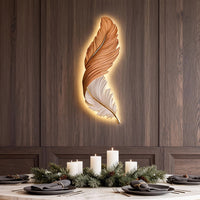 FeatherGlow | Artistic Soft LED Wall Sconce Lighting for Modern Decor 4