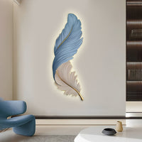 FeatherGlow | Artistic Soft LED Wall Sconce Lighting for Modern Decor 7