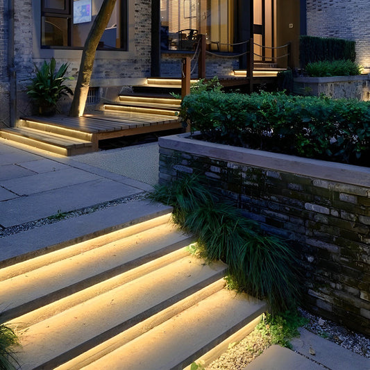 LuminaraFlex | Versatile Durable Outdoor Stair Lighting Strips 0