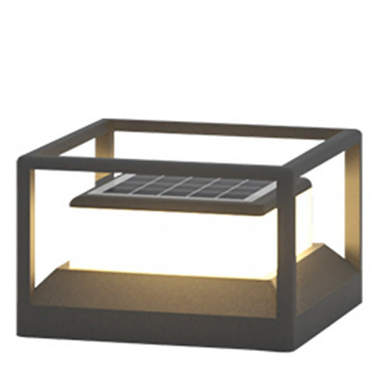 LuminaraStone | Elegant Durable Outdoor Stone Pillar Light 0