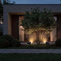 Luminara | Adjustable Solar Outdoor Spotlights with RGB Effects 2