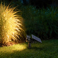 Luminara | Adjustable Solar Outdoor Spotlights with RGB Effects 4
