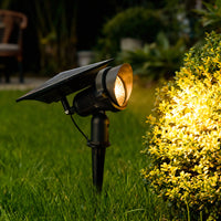 Luminara | Adjustable Solar Outdoor Spotlights with RGB Effects 6