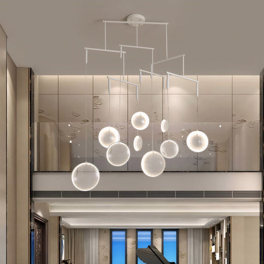 Luminara | Elegant Modern LED Chandelier with Adjustable Brightness 1
