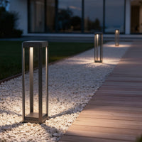 Luminara | Elegant Modern Solar Pathway Bollard Light 2