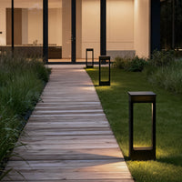 Luminara | Elegant Modern Solar Pathway Outdoor LED Light 1