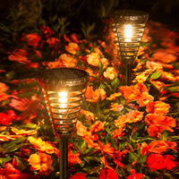 Luminara | Elegant Modern Solar Torch Pathway Light 5
