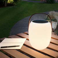 Luminara | Elegant Portable Solar LED Floor Lantern for Outdoor Use 4