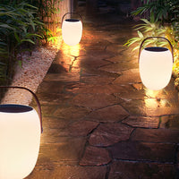 Luminara | Elegant Portable Solar LED Floor Lantern for Outdoor Use 5
