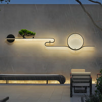 Luminara | Elegant Waterproof LED Outdoor Wall Sconce with Tree Design 6