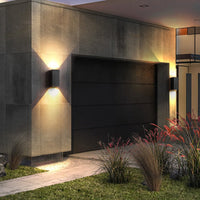 Luminara | Elegant Waterproof LED Up Down Wall Light Fixture 1