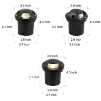 Luminara | Modern Multi-Directional Low Voltage Landscape Step Lights 7