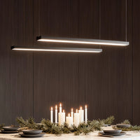 Luminara | Modern Sleek Black Pendant Lighting Set for Versatile Spaces 4