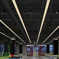 Luminara | Modern Sleek Black Pendant Lighting Set for Versatile Spaces 7