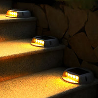 Luminara | Modern Solar-Powered Embedded Deck Lights for Outdoor Safety 1