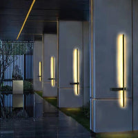 Luminara | Sleek Modern Linear LED Outdoor Wall Light 4