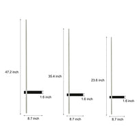 Luminara | Sleek Modern Linear LED Outdoor Wall Light 8