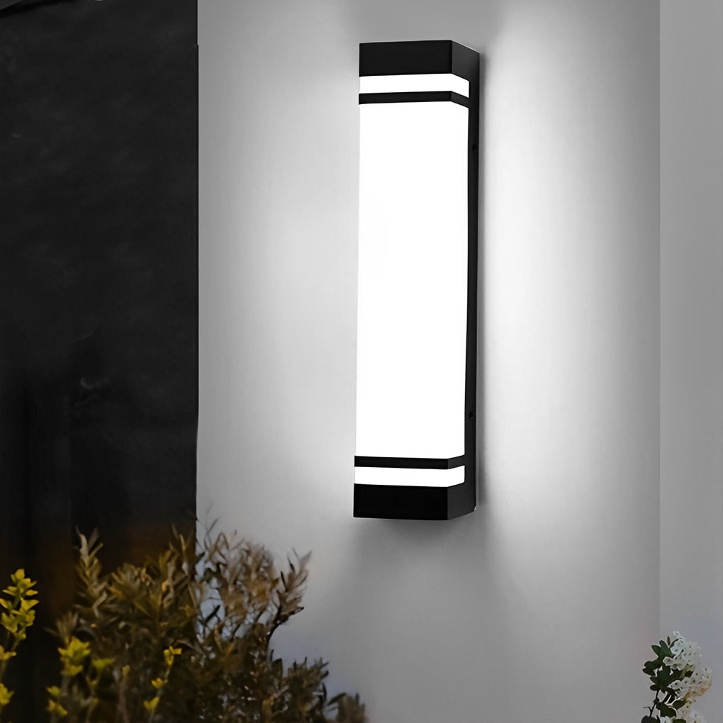Luminara | Sleek Modern Waterproof LED Vertical Wall Light