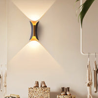 Luminara | Stylish Modern Curved LED Outdoor Wall Sconce Light 0