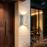 Luminara | Stylish Modern Curved LED Outdoor Wall Sconce Light 1